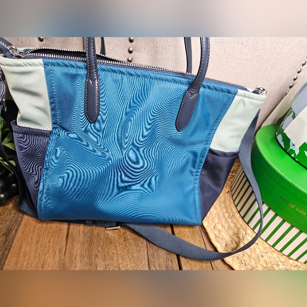 Kate Spade Crossbody Tote Dark Peacock - Picture 2 of 12